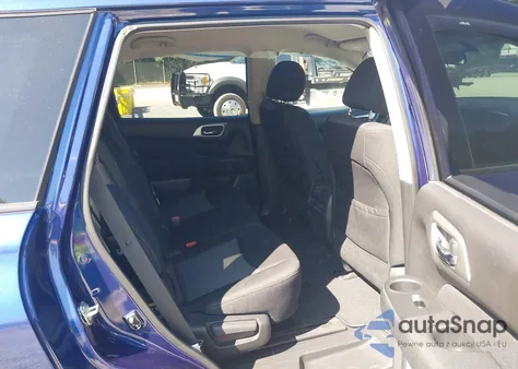 2017 Nissan Pathfinder S z USA, uszkodzony, nr VIN 5N1DR2MM0HC692606